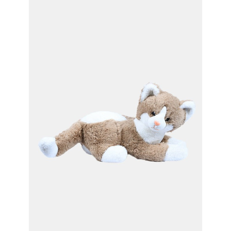 Brown Suzy Cat Soft Toy | Length - 30 cm