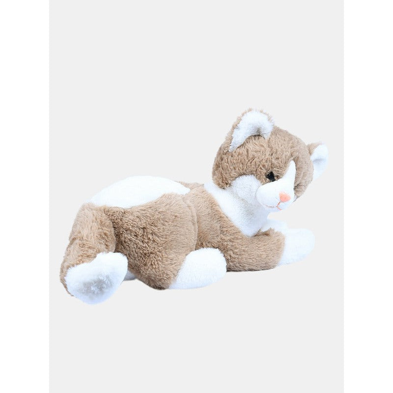 Brown Suzy Cat Soft Toy | Length - 30 cm