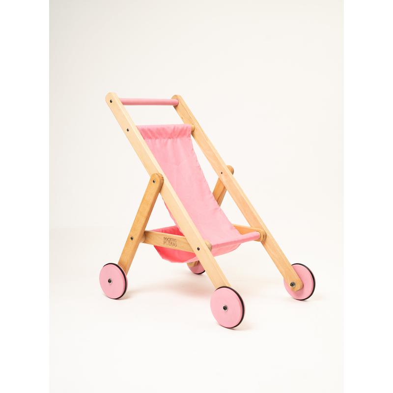 Wooden Doll Stroller (2-5 Years)