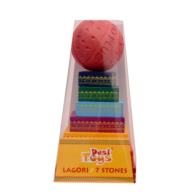 Lagori /7 Stones - Wooden Block Set