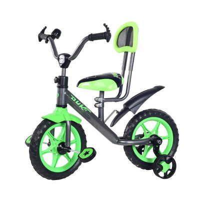 Duke Tricycle for Kids with Pillion Wheels, Smart Plug & Play with Cushion Seat Amaze | Green | COD Not Available