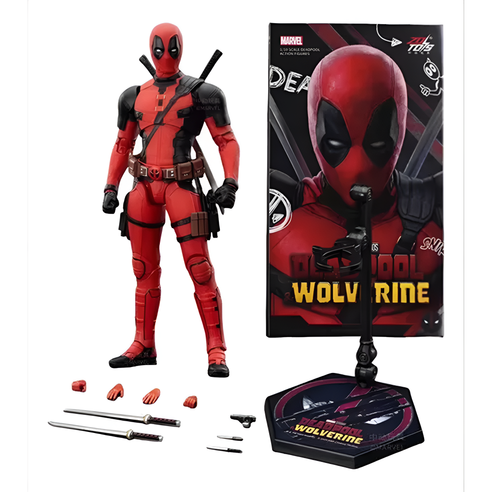 Original Licensed Marvel Deadpool Action Figure | 1:10 Scale (15 Years till Grown Ups)