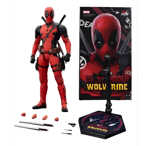 Original Licensed Marvel Deadpool Action Figure | 1:10 Scale (15 Years till Grown Ups)