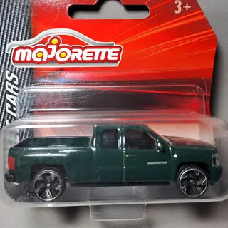 Original Licensed Majorette Street Cars Chevrolet Silverado Diecast Car | 1:64 Scale Collectible Miniature Vehicle