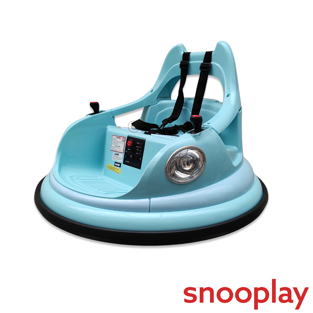 Dash Star Parental & Self Control | Battery Operated Bumper Ride-On Car | LED LIghts, 360 Degee Spin, In Built Sound System (1.5-4 Years)