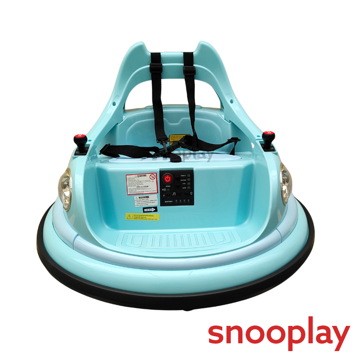 Dash Star Parental & Self Control | Battery Operated Bumper Ride-On Car | LED LIghts, 360 Degee Spin, In Built Sound System (1.5-4 Years)