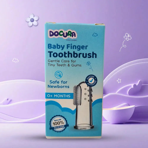 Docura Silicone Baby Finger Toothbrush