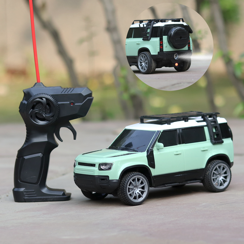 Remote Control Resembling Defender Car with Realistic Smoke (5-12 Years) | 1:16 Scale | Assorted Colors