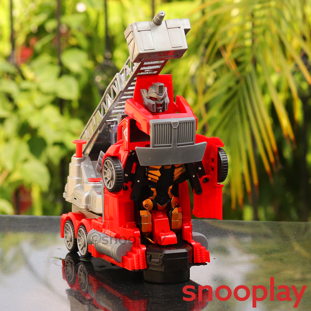 Deformation Fire Truck with Water Spray