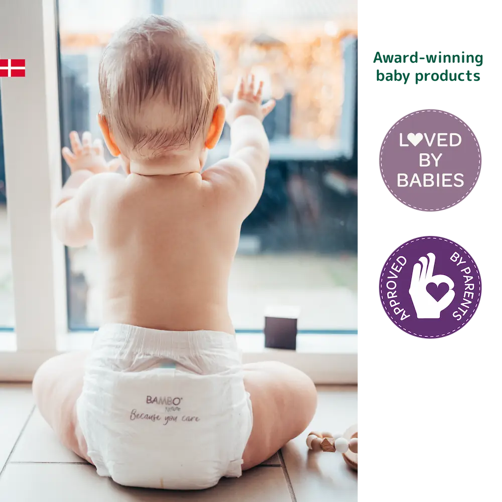 Bambo Nature (Size-0, XXS) Diapers | 24 Diapers | 1-3 Kg | 2-7 lbs