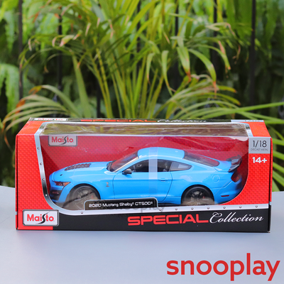 Diecast 2020 Mustang Shelby GT500 Car Scale Model 1:18