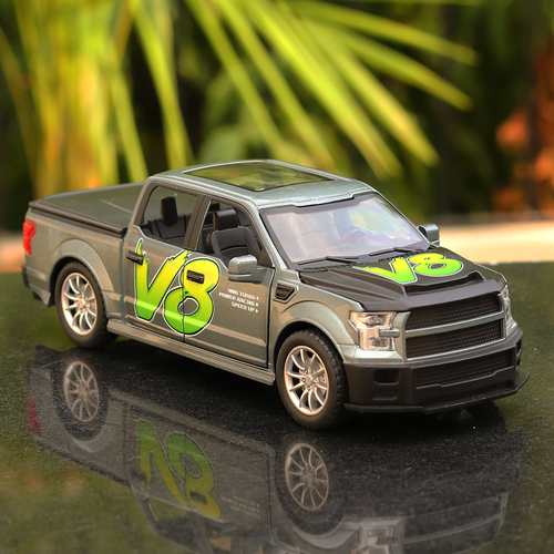 SMS Play & Smile Resembling F350 Diecast Car with Light & Sound | 1:22 Scale | Assorted Designs & Colors (3 Years till Grown Ups)