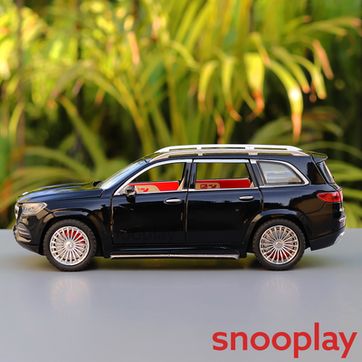 Diecast Metal Car resembling Mercedes Benz GLS 2020 with Openable doors and Pull back Feature (Scale 1:24) - Assorted Colours