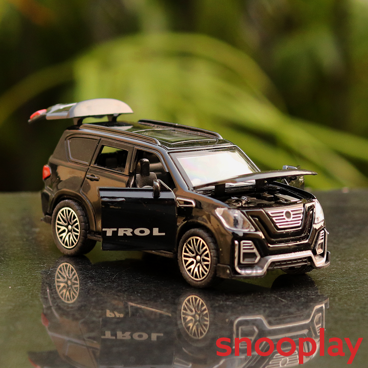 Resembling Patrol Diecast Pullback Car with Openable Parts (3 Years till Grown Ups) | Assorted Colors