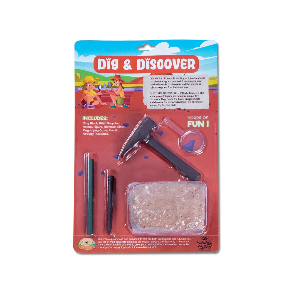 Dig & Discover - Dino - Blister