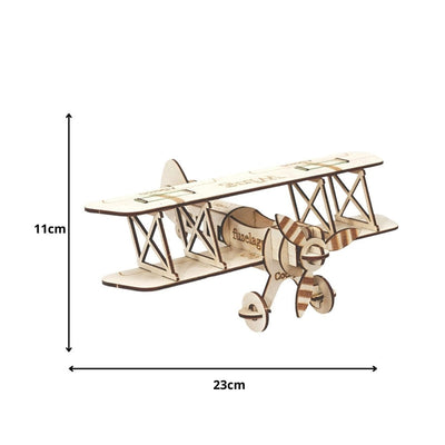 DIY STEM Biplane Construction Kit