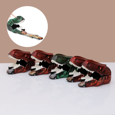 Set of 5 Dinosaur Mouth Car Launcher with 2 Cars (3-6 Years)