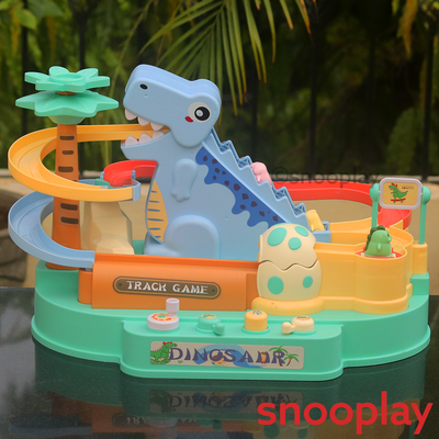 3in1 Slide Dinosaur Electronic Track Set Game (Light & Music)