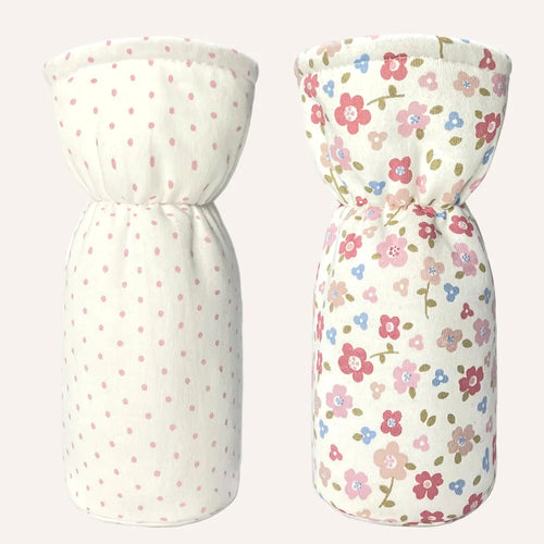 Abracadabra Set of 2 Baby Feeding Bottle Cover - Vintage Floral