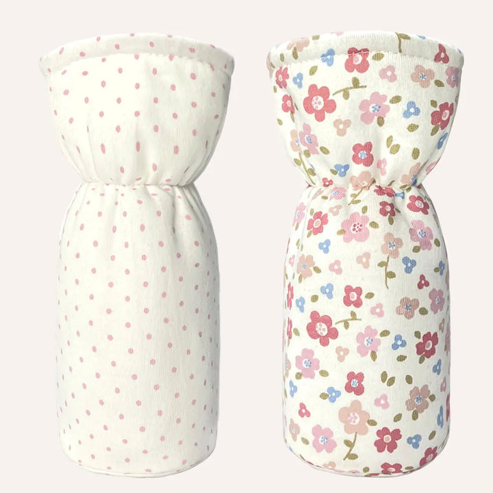 Abracadabra Set of 2 Baby Feeding Bottle Cover - Vintage Floral