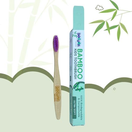 Docura Bamboo Kids Toothbrush