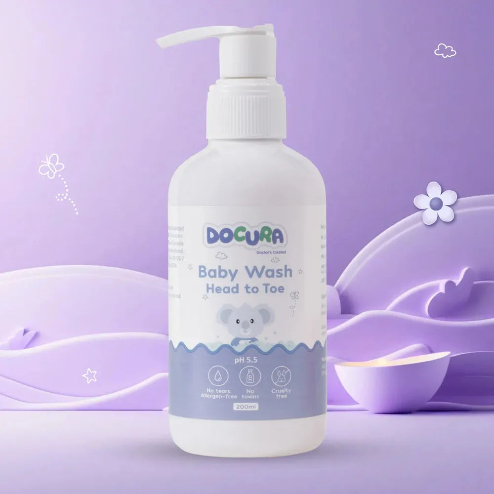 Docura Baby Wash Head To Toe - 200ml