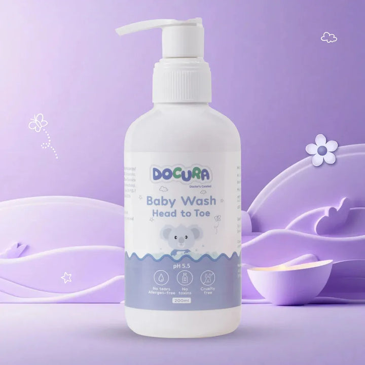 Docura Baby Wash Head To Toe - 200ml
