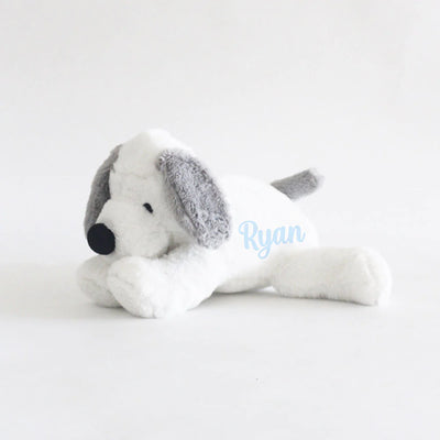 Personalised Name Flopsy the Doggy Soft Toy - Blue (COD Not Available)