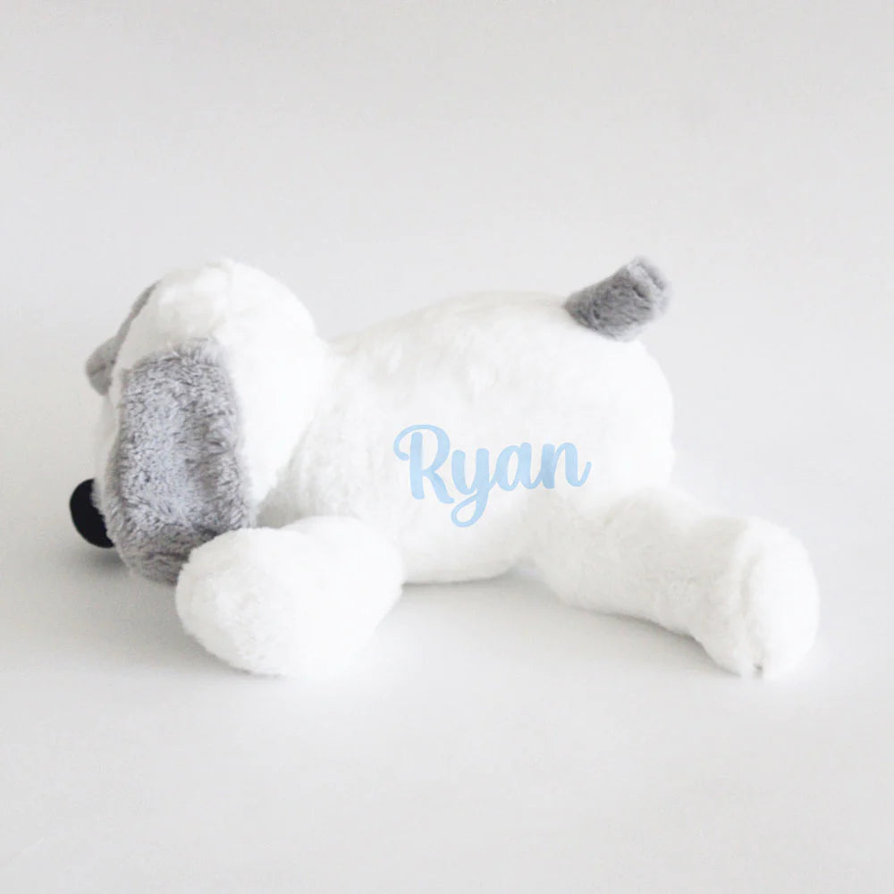 Personalised Name Flopsy the Doggy Soft Toy - Blue (COD Not Available)