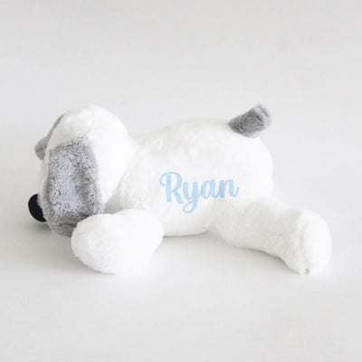 Personalised Name Flopsy the Doggy Soft Toy - Blue (COD Not Available)