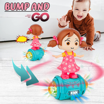 Musical Dancing Doll with 360 Degree | Rotating Spinning 5D Light (Multicolor)