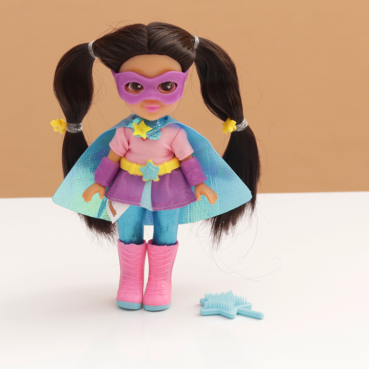 Li'l Diva Superhero Starlight Doll- 6 Inch (3-5 Years)