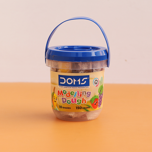 Doms Set of 5 Doms Modelling Dough - 10 Shades (2-8 Years)