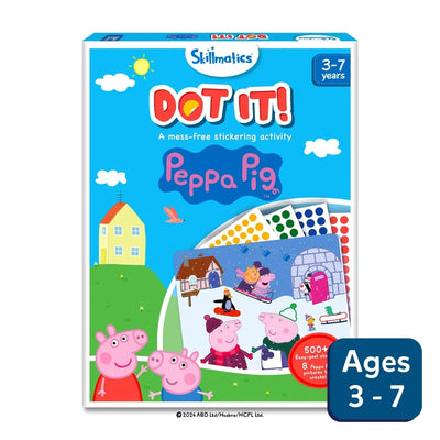 Dot it! - Peppa Pig | No Mess Sticker Art (Ages 3-7)