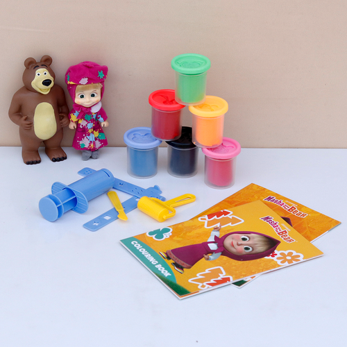 Simba Masha and The Bear Doughy Adventure Play Set (3-6 Years)