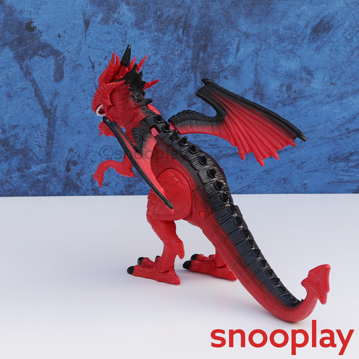 Dragon-i Toys Mighty Megasaur T-Rex Dragon Toy with Realistic Rotating Head & Roaring Sound (3-6 Years)