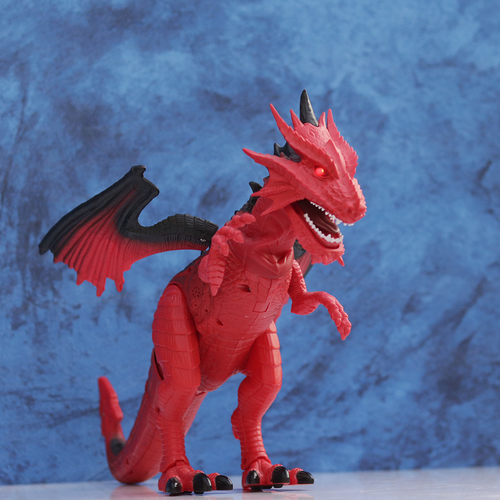 Dragon-i Toys Mighty Megasaur T-Rex Dragon Toy with Realistic Rotating Head & Roaring Sound (3-6 Years)