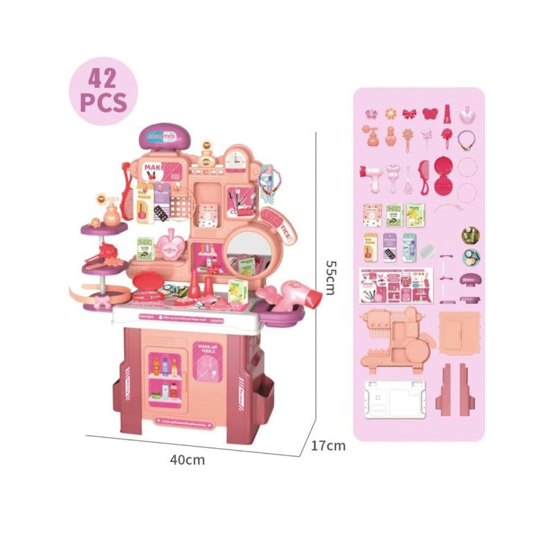 Dressing Table Pretend Play Set - 42 Pcs