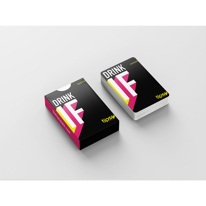 The Tipsy Tales Drink If Party Card Game (Grown Ups)