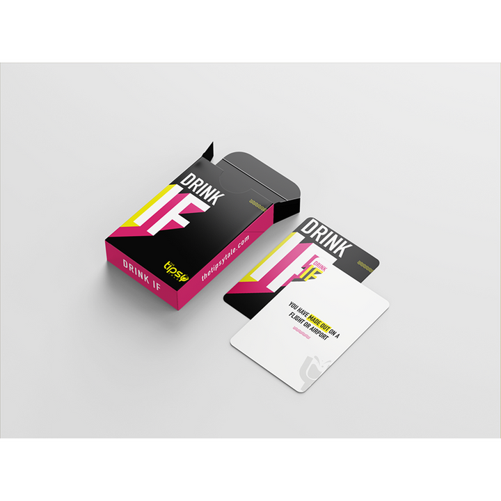 The Tipsy Tales Drink If Party Card Game (Grown Ups)
