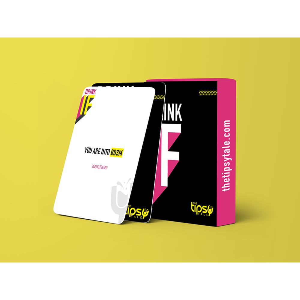 The Tipsy Tales Drink If Party Card Game (Grown Ups)