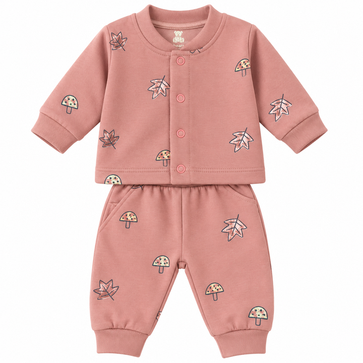 I Bears Interlock Knit Full Sleeves Co-Ords Vest & Pant Set (Unisex)