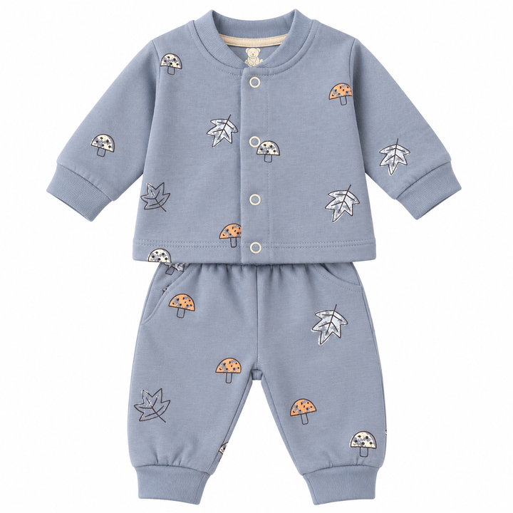 I Bears Interlock Knit Full Sleeves Co-Ords Vest & Pant Set (Unisex)