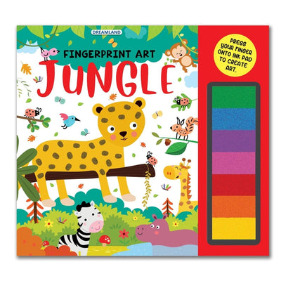 Fingerprint Art Books - Jungle