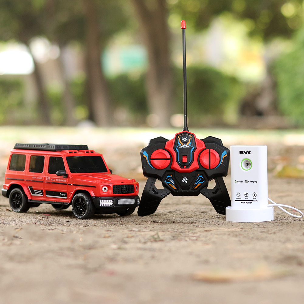 Remote Controlled G-081 Off-Road EV Car with Power Station (8-12 Years)  Assorted Colors