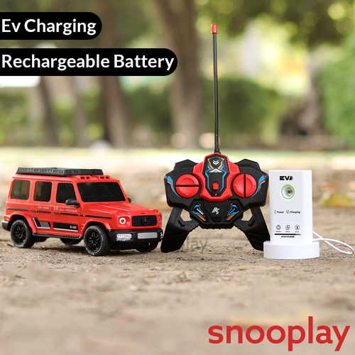 RongJia Toys Remote Controlled G-081 Off-Road EV Car with Power Station (8-12 Years) | Assorted Colors