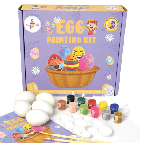Kalakaram Egg Resin DIY Painting Kit