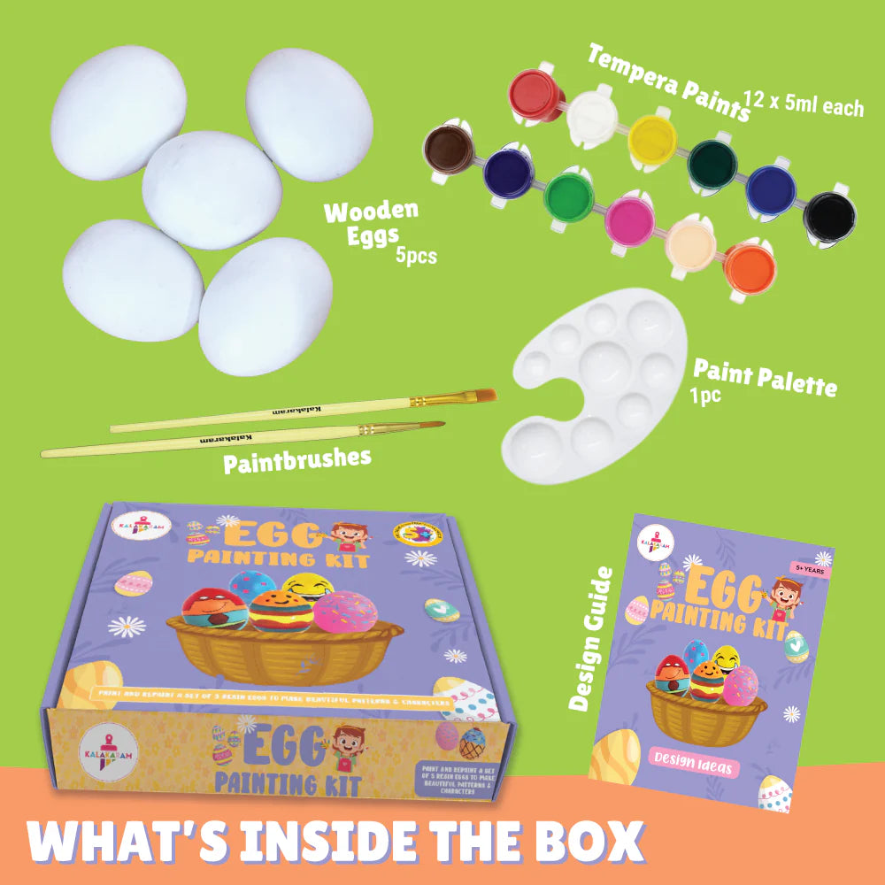 Kalakaram Egg Resin DIY Painting Kit