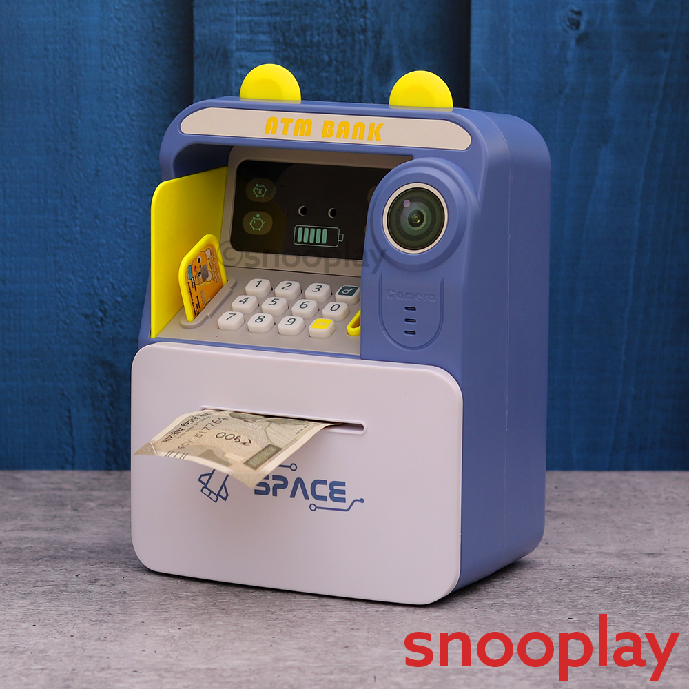 Electronic Face Recognition Mini ATM Money Saving Machine - Assorted Colours