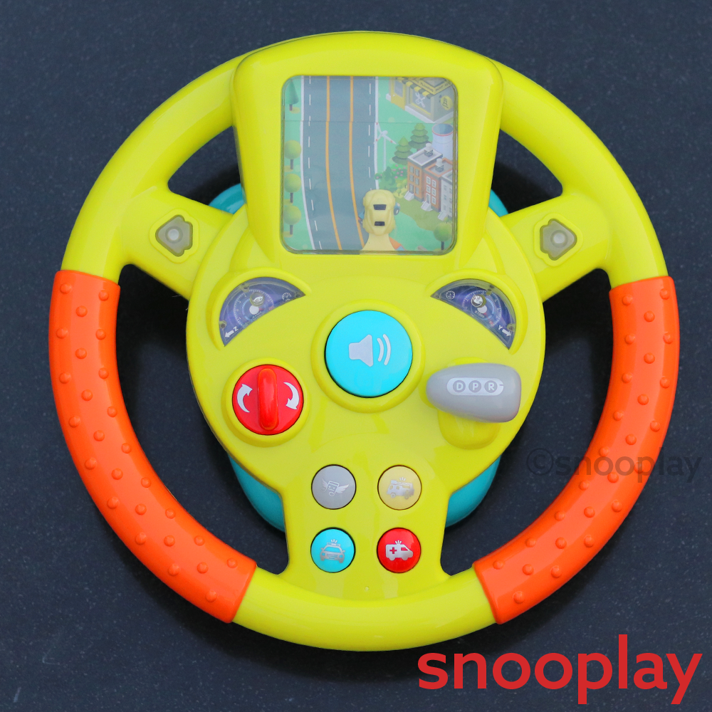 Barbie steering wheel toy hot sale